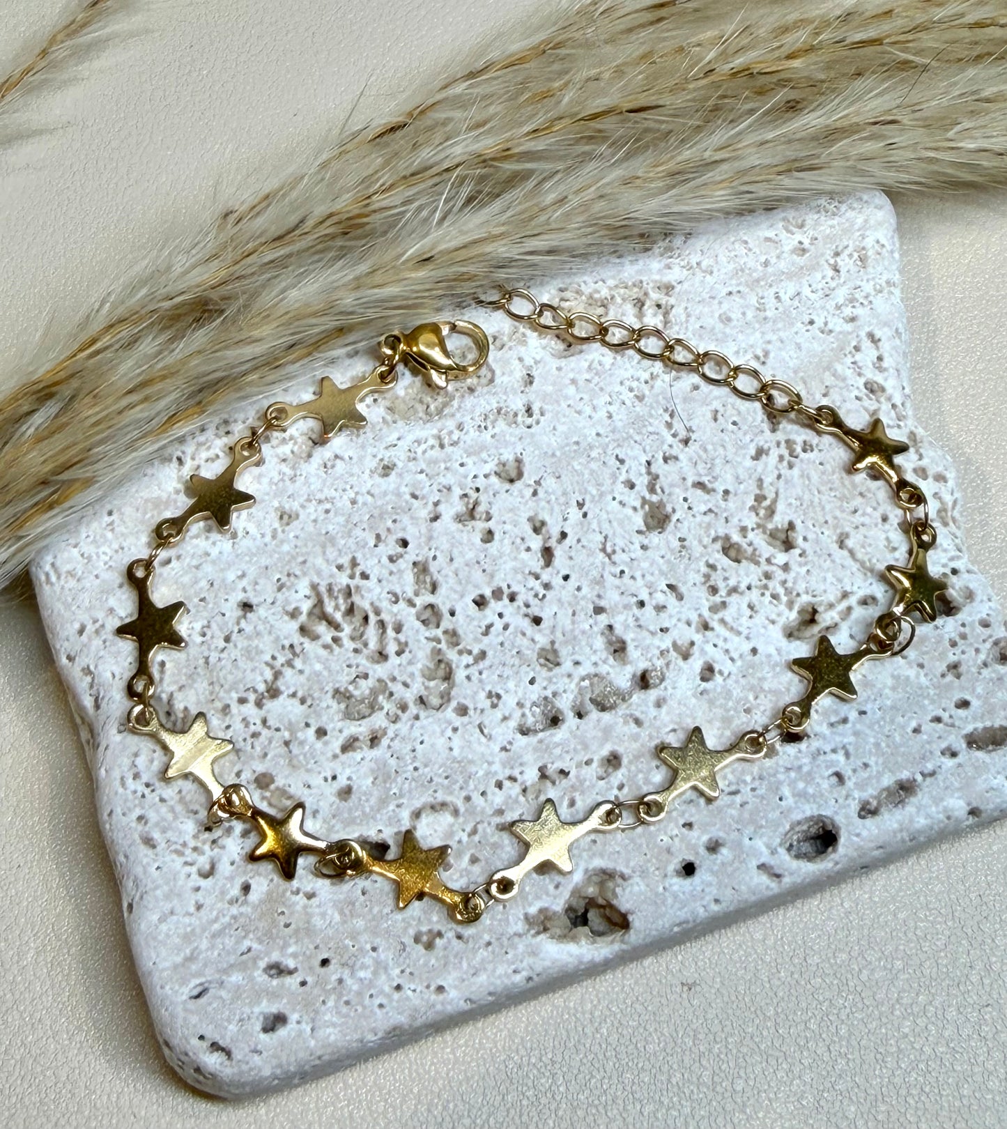 Stella - Multi Star Bracelet - Stainless Steel