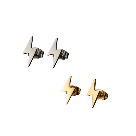 Lightning Bolt Studs