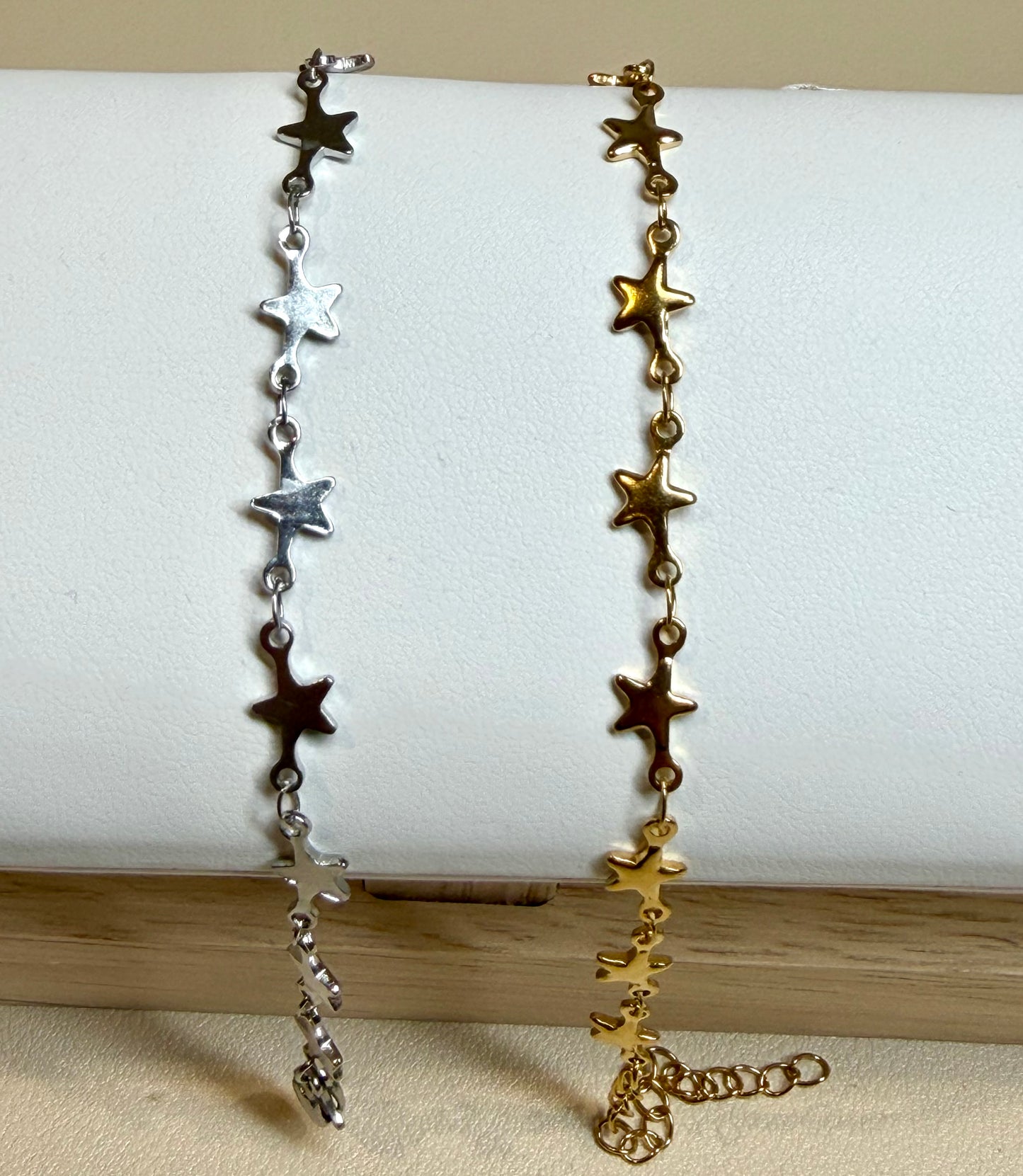 Stella - Multi Star Bracelet - Stainless Steel