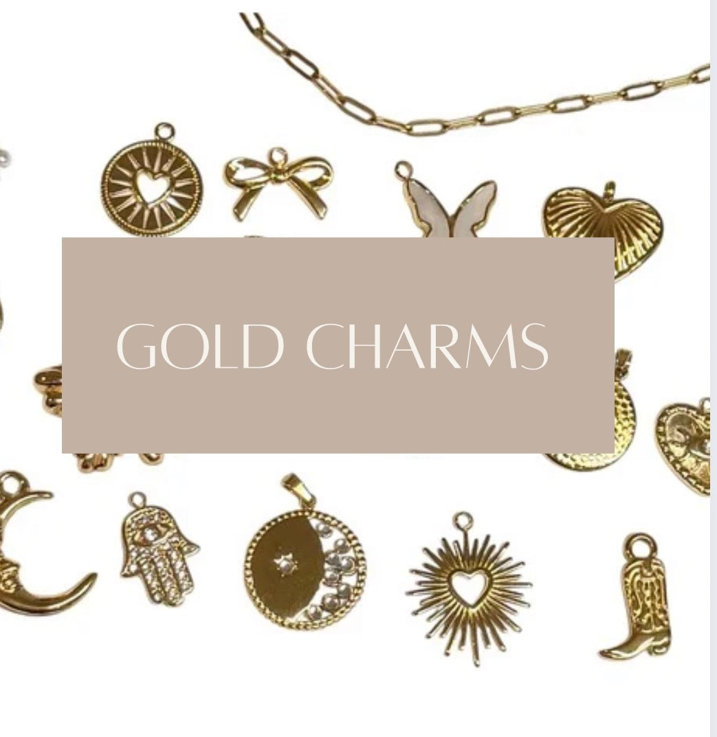 Create Your Own Charm Necklace - GOLD CHARMS