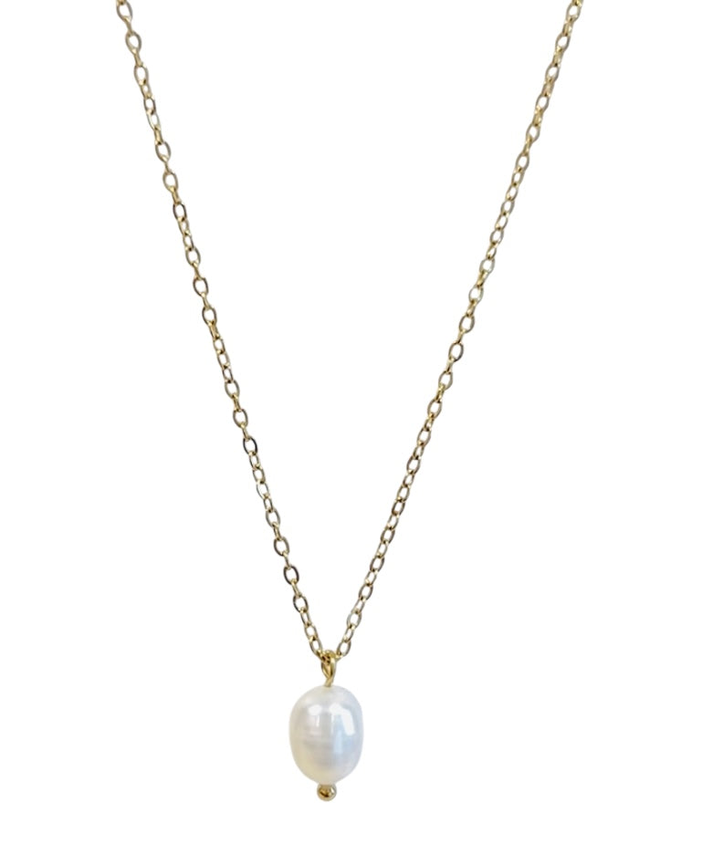Ellie Single Fresh Water Pearl Necklace